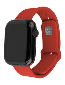 Set silikonových řemínků FIXED Silicone Sporty Strap pro Apple Watch Ultra 49mm, červený