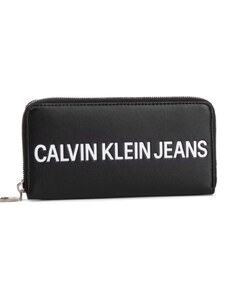 Velká dámská peněženka Calvin Klein Jeans - Černá