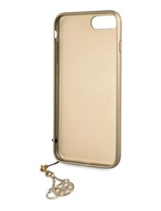 Apple iPhone X / Xs Guess Charms Collection Pouzdro šedá