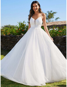 Ever Pretty bílé svatební šaty 2075