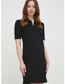 Šaty Lauren Ralph Lauren černá barva, mini, 200787050