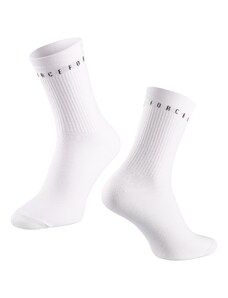 Ponožky FORCE SNAP bílé