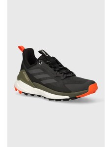 Boty adidas TERREX Free Hiker 2 Low pánské, černá barva, ID7690