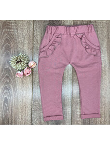 Baby Powder Handmade Kalhoty s ozdobenými kapsami růžové 56 růžová
