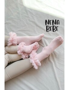 Nena Bebe Tutu ponožky růžové 0 (6-12 měsíců) růžová