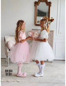 Nena Bebe Tutu podkolenky ecru 1 (12-24 měsíců) bílá