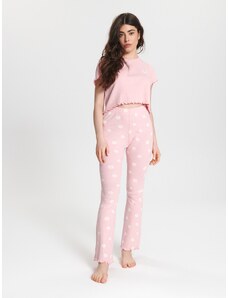 Sinsay - Pyžamová souprava - růžová