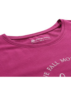 Dámské bavlněné triko Alpine Pro ALLONA - fialová