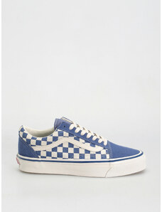 Vans Old Skool 36 (checkerboard medium blue)modrá