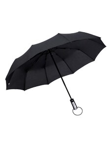 APT Skládací deštník černý 100 cm