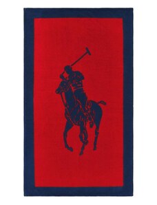 Osuška Ralph Lauren Polo Jacquard Navy / Billiard 100 x 170 cm