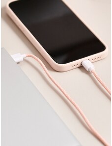 Sinsay - USB kabel k iPhone - růžová