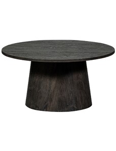 Hoorns Tmavě hnědý konferenční stolek Otivan 60 cm