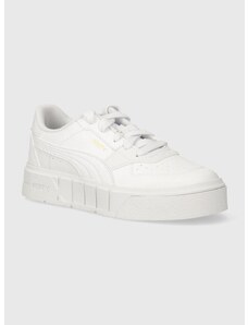 Dětské sneakers boty Puma Cali Court Lth PS bílá barva