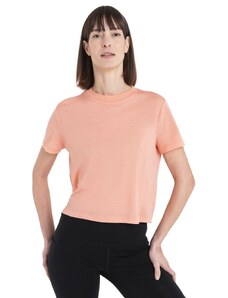 ICEBREAKER Wmns Merino 150 Tech Lite III SS Crop Tee, Glow velikost: M