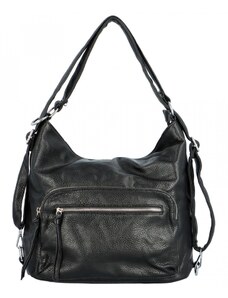 Firenze Trendy dámský kabelko-batoh Wilhelda, černá