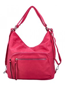 Firenze Trendy dámský kabelko-batoh Wilhelda, červená