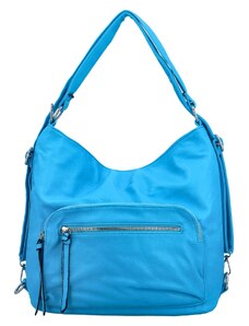 Firenze Trendy dámský kabelko-batoh Wilhelda, modrá