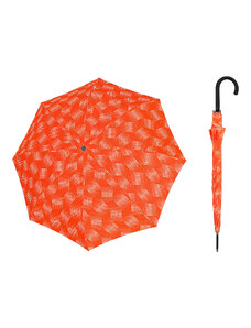 Doppler Fiber Flex Wave Orange holový dámský deštník