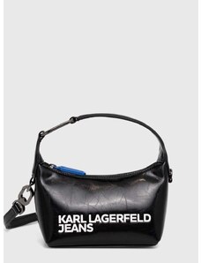 Kabelka Karl Lagerfeld Jeans černá barva