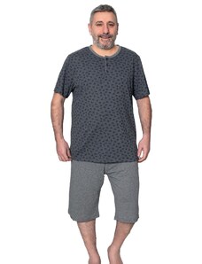 Pánské krátké pyžamo MNB-9012 Duzy max