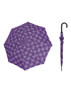 Doppler Fiber Flex Wave Lilac holový dámský deštník