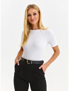 Top Secret dámské basic triko krátký rukáv bílé