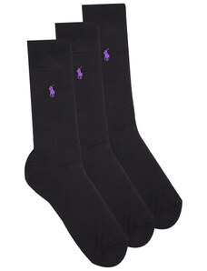Polo Ralph Lauren Ponožky ASX91-MERCERIZED-SOCKS-3 PACK >