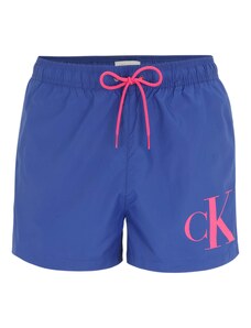 Calvin Klein Swimwear Plavecké šortky modrá / pink