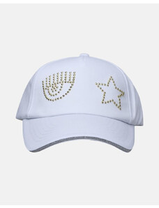 CHIARA FERRAGNI 76SBZK13ZG278 BASEBALL CAP EYE STAR STUDS CIRCONFERENZA 58 CM DOPLNKY DÁMSKÉ