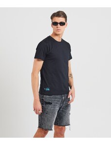 RetroJeans FOSTER T-SHIRT, BLACK