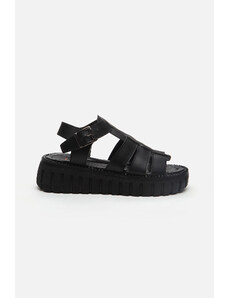 Yaya by Hotiç Black Women's Sandals