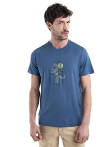 ICEBREAKER Mens Merino 150 Tech Lite III SS Tee Tech Head, Dawn velikost: L