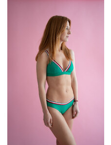 Tommy Hilfiger spodní díl plavek bikini - zelená