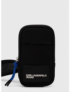 Obal na telefon Karl Lagerfeld Jeans černá barva