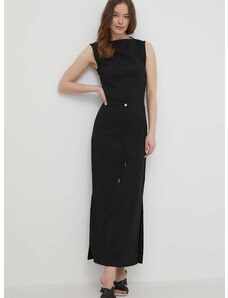 Šaty Calvin Klein černá barva, maxi, K20K206545