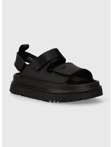 Dětské sandály UGG GOLDENGLOW černá barva