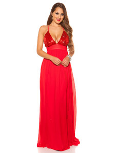 Style fashion Pohled na červený koberec! Sexy šaty KouCla s flitry