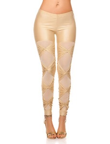 Style fashion Sexy KouCla leggings with loops
