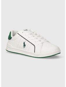 Dětské sneakers boty Polo Ralph Lauren bílá barva