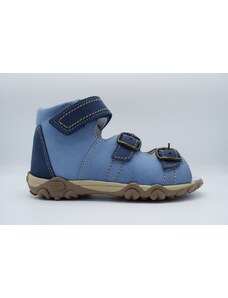 BOOTS4YOU Dětský sandál T213 sv.modrá, modrá