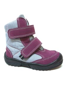 Jastex Dětská zimní obuv T1018 viola-šedá