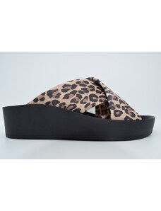 Dámský pantofel Hilby 067 leopard