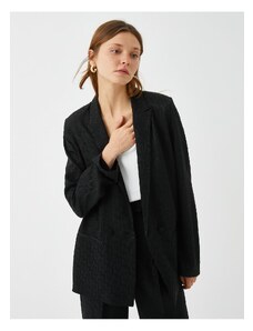 Koton Oversized Double Breasted Blazer Jacket