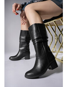 Riccon Ziecno Women's Boots 00123000 Black Skin