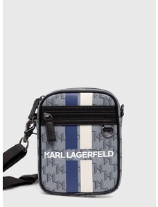 Ledvinka Karl Lagerfeld šedá barva