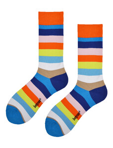 Ponožky Benysøn vysoké Pruhy
