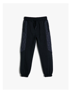 Koton Jogger Sweatpants Pocket Quilted Detail Cotton