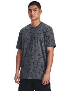 Pánské tričko Under Armour Rush Energy Print Ss Gray