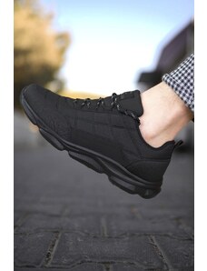 Riccon Black Men's Black Sneakers 00121310